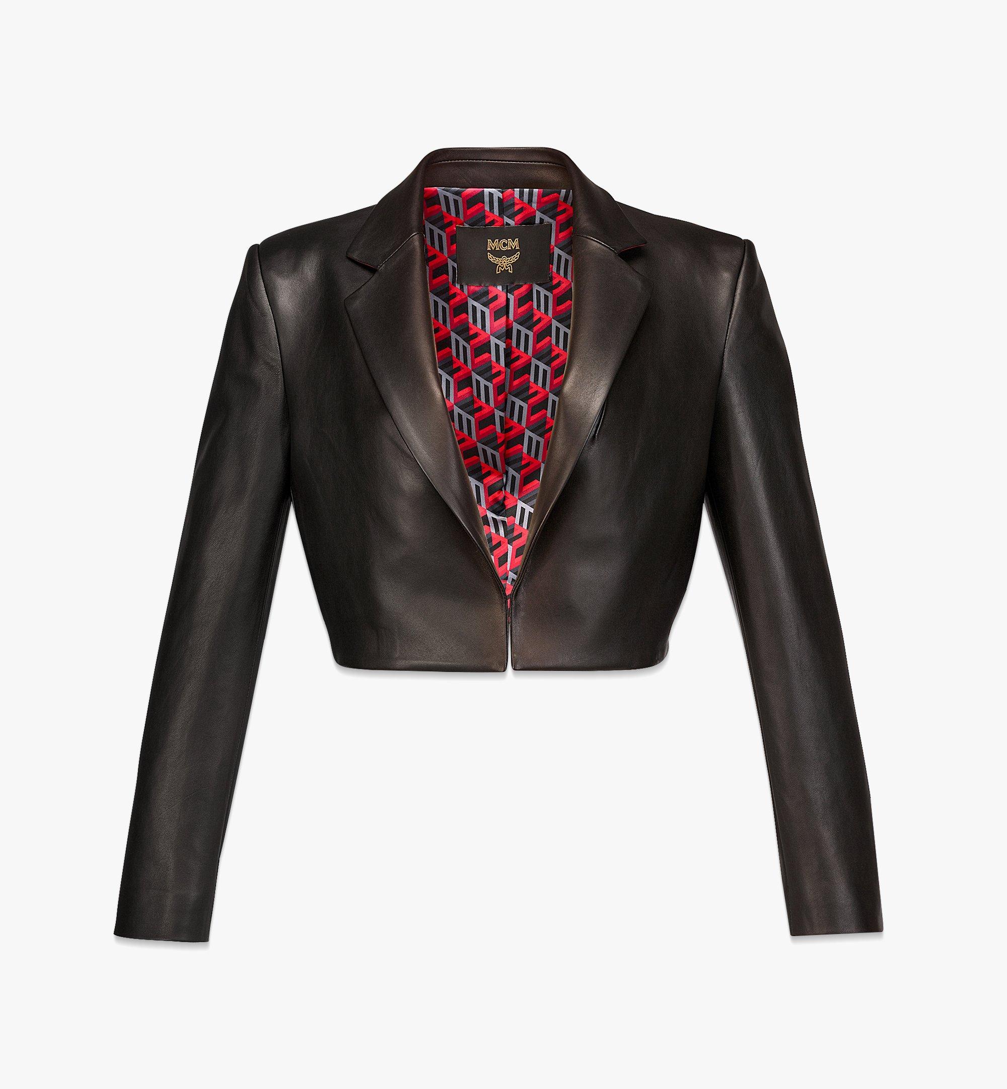 Red deals mcm jacket